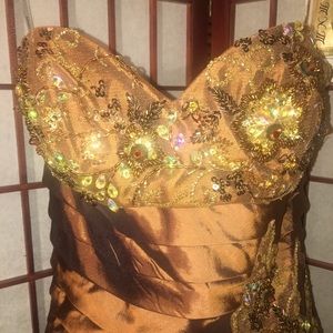 Stunning Couture Beaded Gown